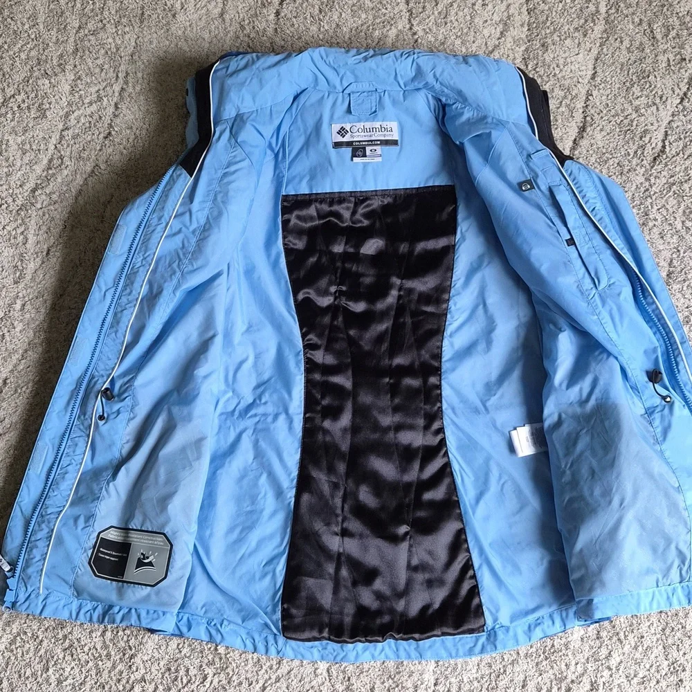 Columbia 3 In 1 Interchange Jacket Complete Women's Size M Blue - Picture 9 of 16